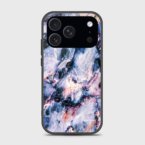iPhone 17 Pro - White Marble Series 2 - HQ Ultra Shine Premium Infinity Glass Soft Silicon Borders Case