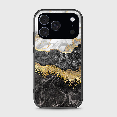 iPhone 17 Pro - Colorful Marble Series - HQ Ultra Shine Premium Infinity Glass Soft Silicon Borders Case