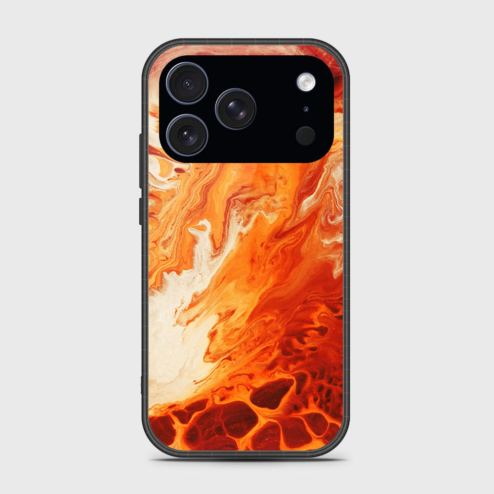 iPhone 17 Pro - Mystic Marble Series - HQ Ultra Shine Premium Infinity Glass Soft Silicon Borders Case