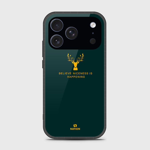 iPhone 17 Pro - Nice Series - HQ Ultra Shine Premium Infinity Glass Soft Silicon Borders Case