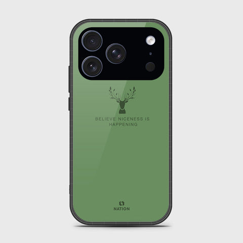 iPhone 17 Pro - Nice Series - HQ Ultra Shine Premium Infinity Glass Soft Silicon Borders Case