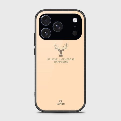 iPhone 17 Pro - Nice Series - HQ Ultra Shine Premium Infinity Glass Soft Silicon Borders Case