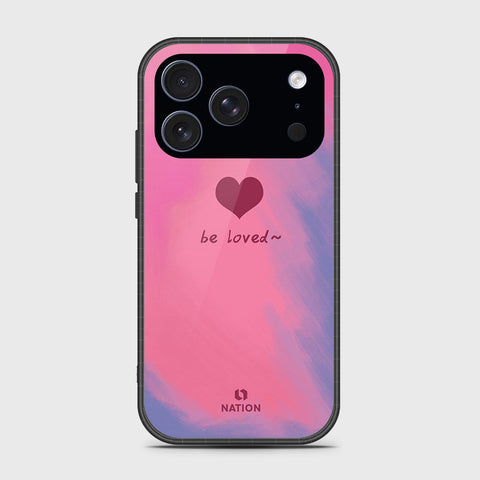 iPhone 17 Pro - Onation Heart Series - HQ Ultra Shine Premium Infinity Glass Soft Silicon Borders Case