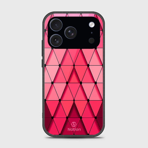 iPhone 17 Pro Max - Onation Pyramid Series - HQ Ultra Shine Premium Infinity Glass Soft Silicon Borders Case