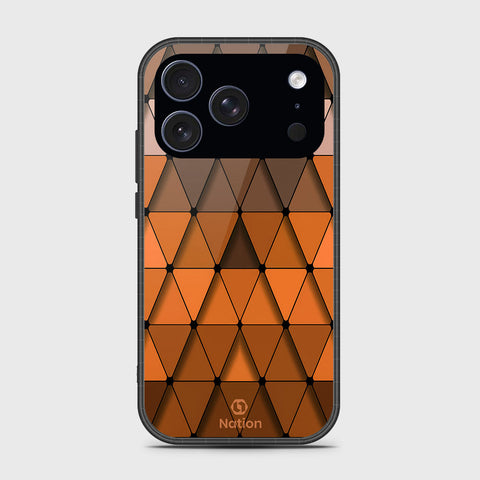 iPhone 17 Pro Max - Onation Pyramid Series - HQ Ultra Shine Premium Infinity Glass Soft Silicon Borders Case