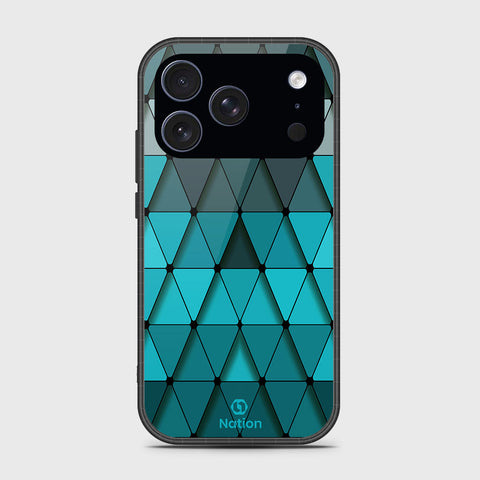 iPhone 17 Pro - Onation Pyramid Series - HQ Ultra Shine Premium Infinity Glass Soft Silicon Borders Case