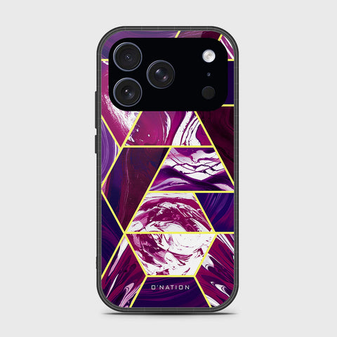 iPhone 17 Pro Max - O'Nation Shades of Marble Series - HQ Ultra Shine Premium Infinity Glass Soft Silicon Borders Case