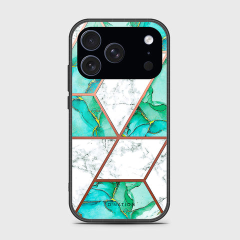 iPhone 17 Pro - O'Nation Shades of Marble Series - HQ Ultra Shine Premium Infinity Glass Soft Silicon Borders Case