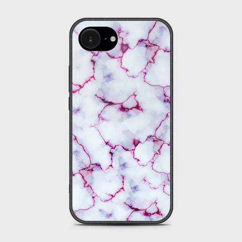 iPhone 16e - White Marble Series - HQ Premium Shine Durable Shatterproof Case