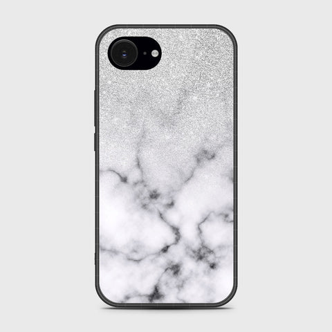 iPhone 16e - White Marble Series - HQ Premium Shine Durable Shatterproof Case
