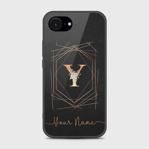 iPhone 16e - Personalized Alphabet Series - HQ Premium Shine Durable Shatterproof Case