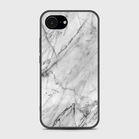 iPhone 16e - White Marble Series - HQ Premium Shine Durable Shatterproof Case