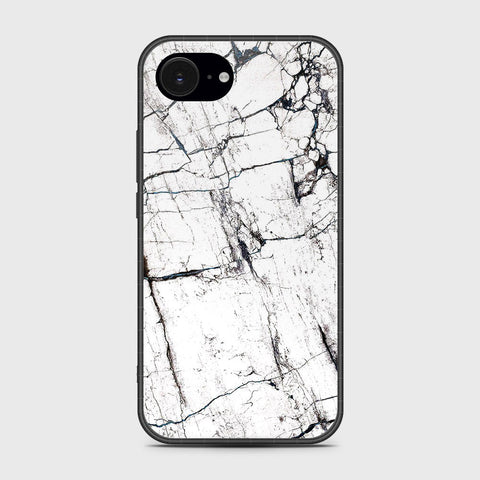 iPhone 16e - White Marble Series 2 - HQ Premium Shine Durable Shatterproof Case