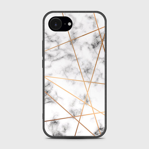 iPhone 16e - White Marble Series 2 - HQ Premium Shine Durable Shatterproof Case