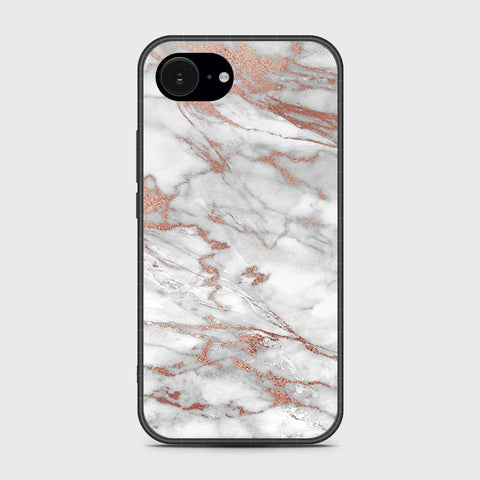 iPhone 16e - White Marble Series 2 - HQ Premium Shine Durable Shatterproof Case