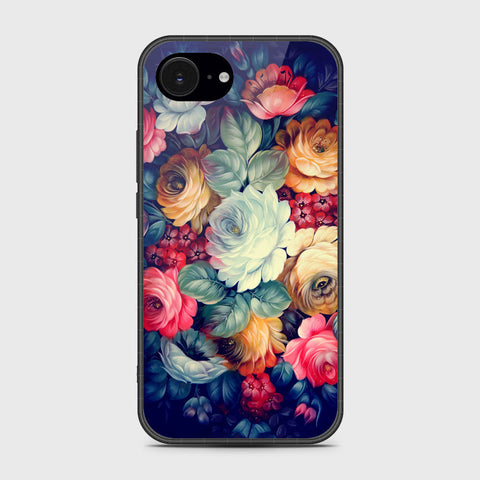 iPhone 16e - Floral Series 2 - HQ Premium Shine Durable Shatterproof Case