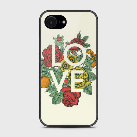 iPhone 16e - Floral Series 2 - HQ Premium Shine Durable Shatterproof Case