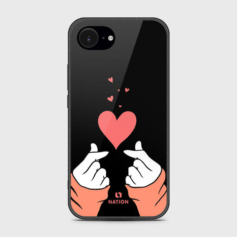 iPhone 16e - Onation Heart Series - HQ Premium Shine Durable Shatterproof Case