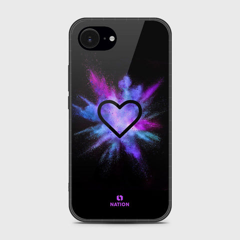 iPhone 16e - Onation Heart Series - HQ Premium Shine Durable Shatterproof Case