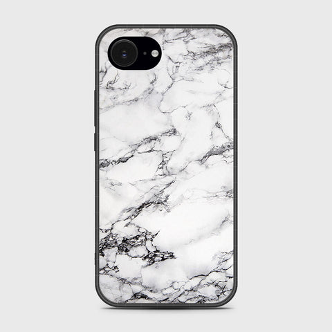 iPhone 16e - White Marble Series - HQ Premium Shine Durable Shatterproof Case