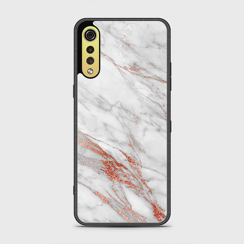 LG G9 Cover- White Marble Series - HQ Premium Shine Durable Shatterproof Case