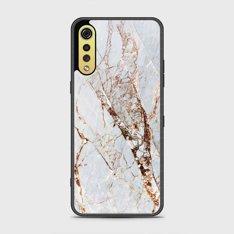 LG G9 Cover- White Marble Series - HQ Premium Shine Durable Shatterproof Case