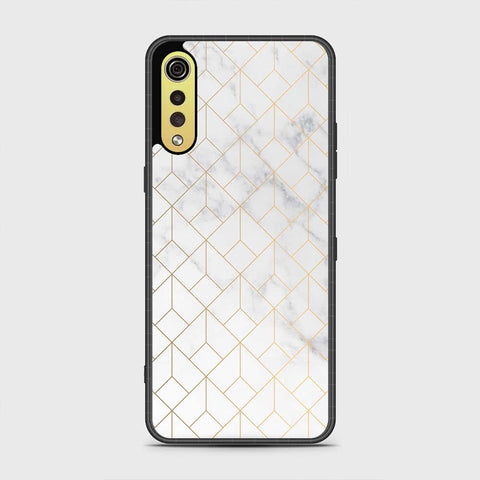 LG G9 Cover- White Marble Series 2 - HQ Premium Shine Durable Shatterproof Case