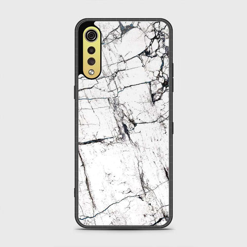 LG G9 Cover- White Marble Series 2 - HQ Premium Shine Durable Shatterproof Case