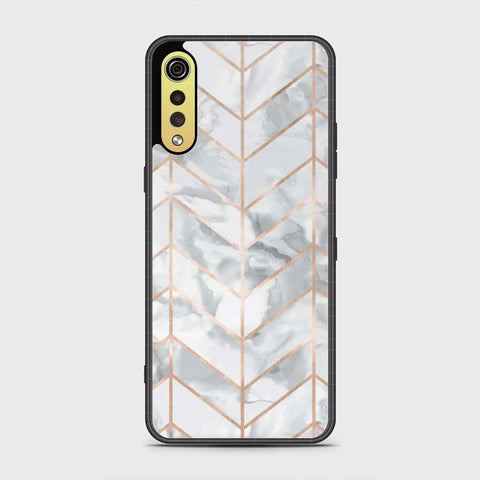 LG G9 Cover- White Marble Series 2 - HQ Premium Shine Durable Shatterproof Case