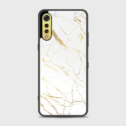 LG G9 Cover- White Marble Series 2 - HQ Premium Shine Durable Shatterproof Case
