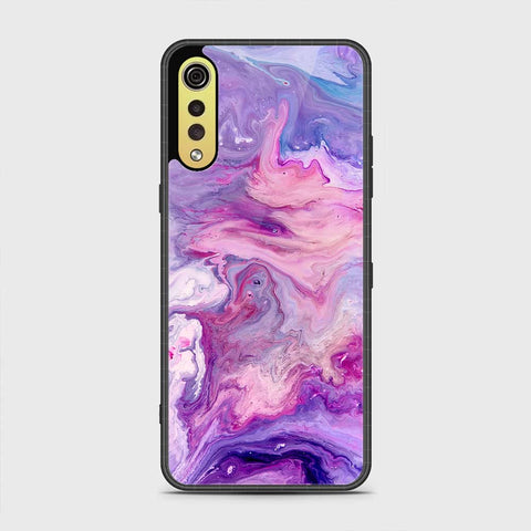 LG G9 Cover- Colorful Marble Series - HQ Premium Shine Durable Shatterproof Case