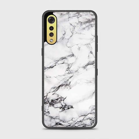 LG G9 Cover- White Marble Series - HQ Premium Shine Durable Shatterproof Case