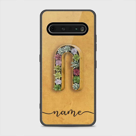 LG V60 Cover- Personalized Alphabet Series - HQ Premium Shine Durable Shatterproof Case