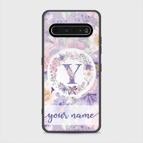 LG V60 Cover- Personalized Alphabet Series - HQ Premium Shine Durable Shatterproof Case