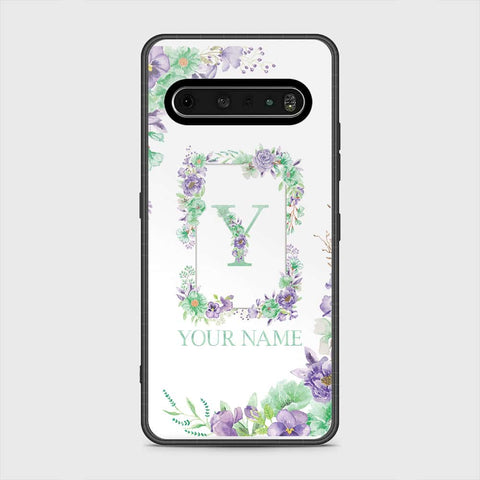 LG V60 Cover- Personalized Alphabet Series - HQ Premium Shine Durable Shatterproof Case