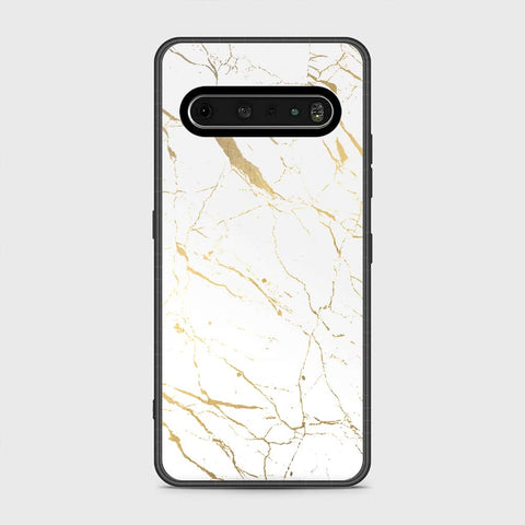 LG V60 Cover- White Marble Series 2 - HQ Premium Shine Durable Shatterproof Case