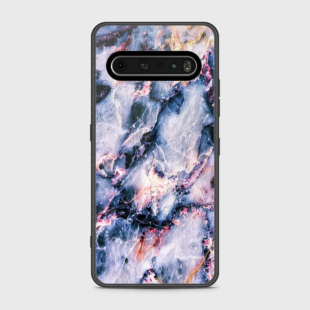LG V60 Cover- Colorful Marble Series - HQ Premium Shine Durable Shatterproof Case
