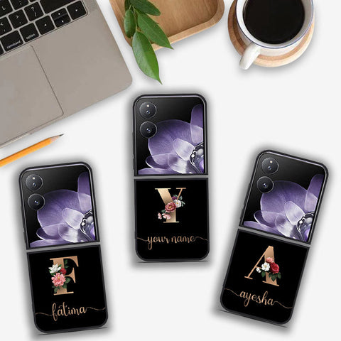 Xiaomi Mix Flip - Personalized Alphabet Series - HQ Premium Shine Durable Shatterproof Case