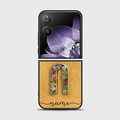 Xiaomi Mix Flip - Personalized Alphabet Series - HQ Premium Shine Durable Shatterproof Case