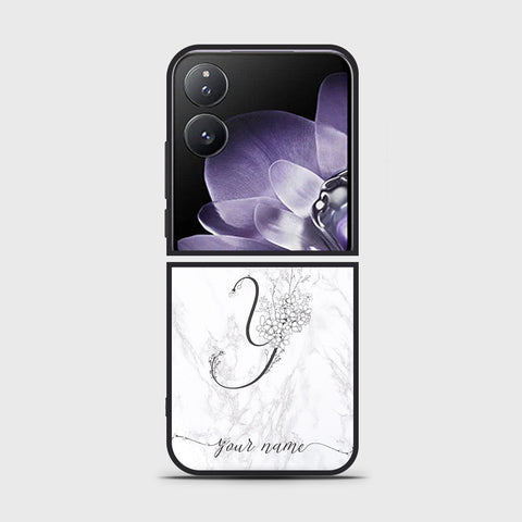 Xiaomi Mix Flip - Personalized Alphabet Series - HQ Premium Shine Durable Shatterproof Case