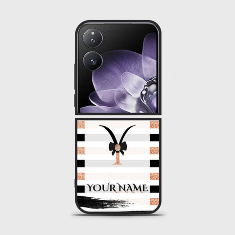 Xiaomi Mix Flip - Personalized Alphabet Series - HQ Premium Shine Durable Shatterproof Case