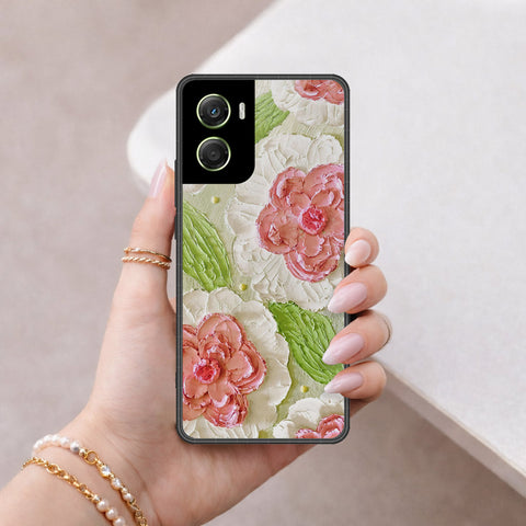 Motorola Moto G06 Cover - Floral Series - Design 13 - Offwhite & Green - HQ Premium Shine Durable Shatterproof Case