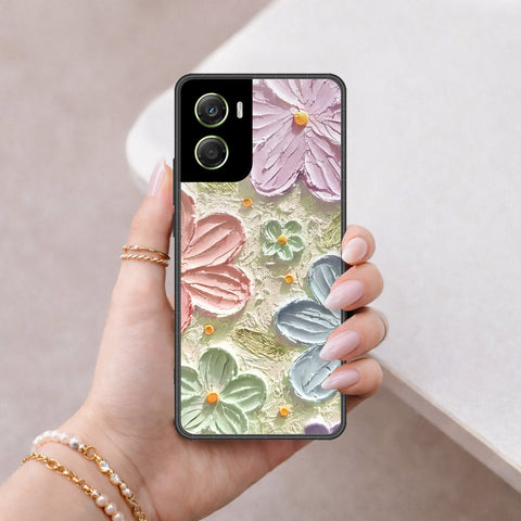 Motorola Moto G06 Power Cover - Floral Series - Design 15 - Blue & Green - HQ Premium Shine Durable Shatterproof Case