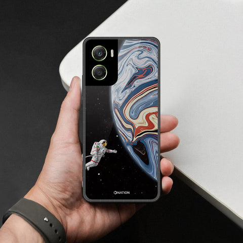 Motorola Moto G06 Cover - Cosmic Marble Astronaut Design - HQ Premium Shine Durable Shatterproof Case