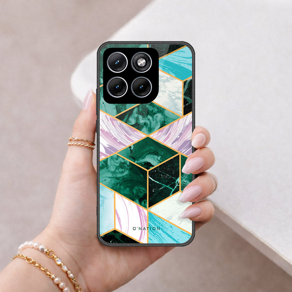 Motorola Moto G67 Power Cover - O'Nation Shades of Marble Series - HQ Premium Shine Durable Shatterproof Case