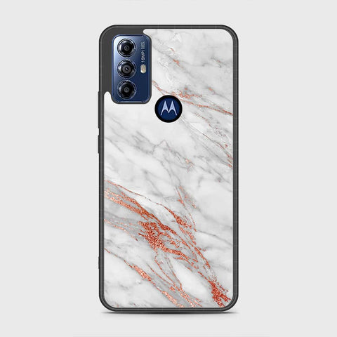 Motorola Moto G Play 2023 Cover- White Marble Series - HQ Premium Shine Durable Shatterproof Case