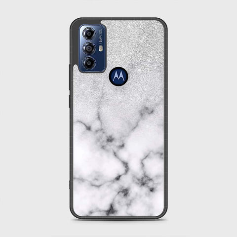 Motorola Moto G Play 2023 Cover- White Marble Series - HQ Premium Shine Durable Shatterproof Case