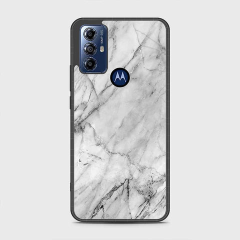 Motorola Moto G Play 2023 Cover- White Marble Series - HQ Premium Shine Durable Shatterproof Case