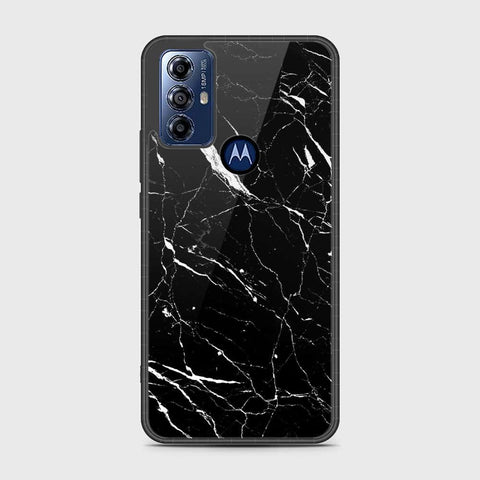 Motorola Moto G Play 2023 Cover- Black Marble Series - HQ Premium Shine Durable Shatterproof Case