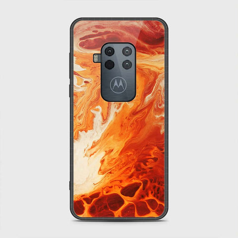 Motorola Moto One Zoom Cover- Mystic Marble Series - HQ Premium Shine Durable Shatterproof Case